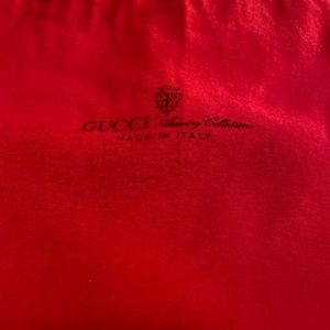 The Gucci Anniversary Collection dust bag